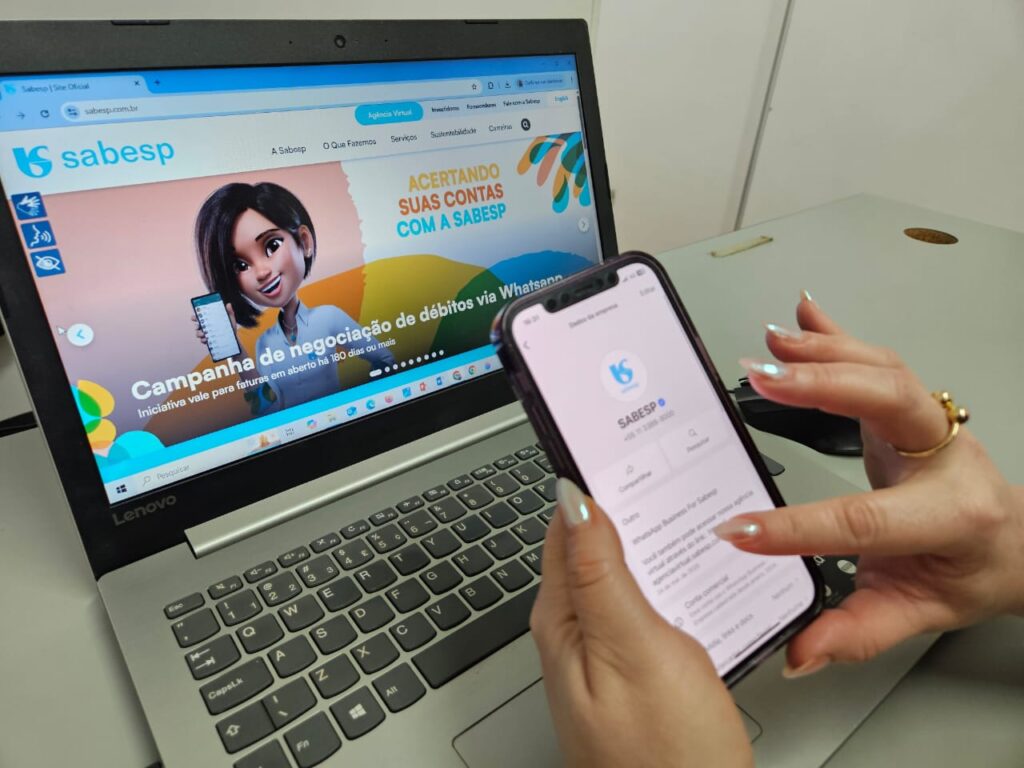 Sabesp prorroga para campanha de negociação para clientes com contas em atraso