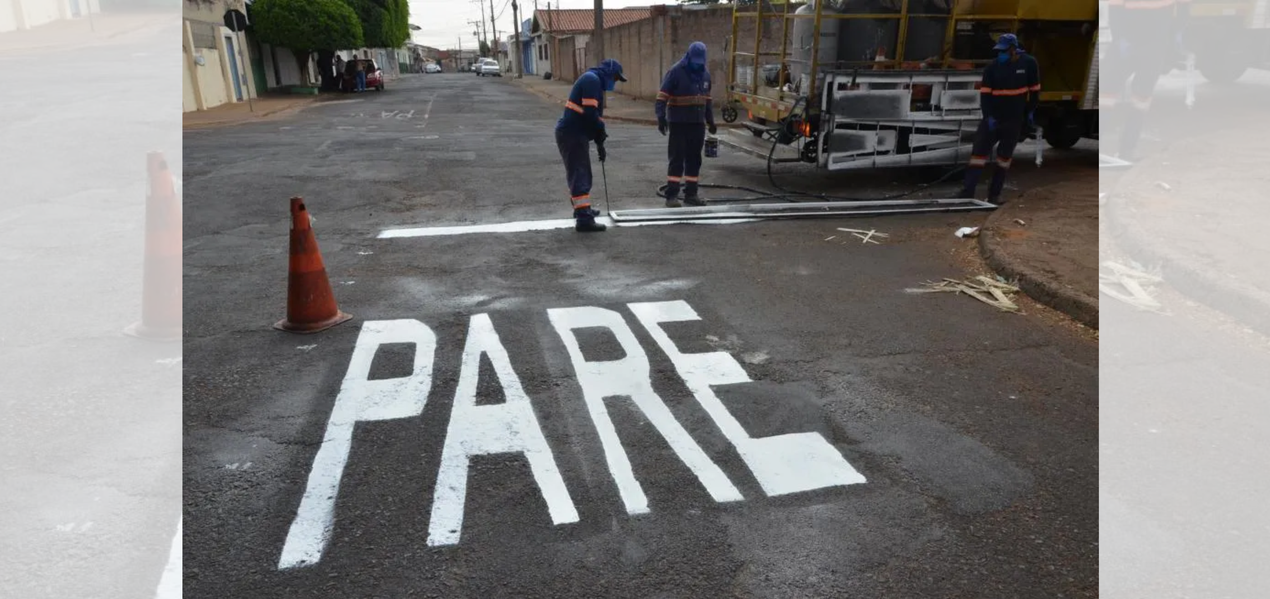 Franca recebe revitalização de sinalização viária em diversas regiões da cidade