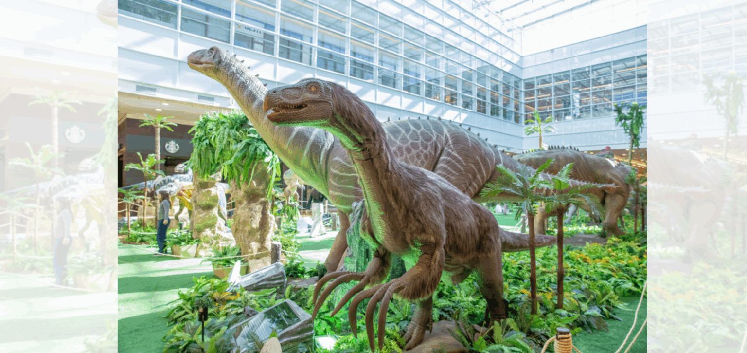 RibeirãoShopping prorroga exposição Dino’s Alive e Dragões