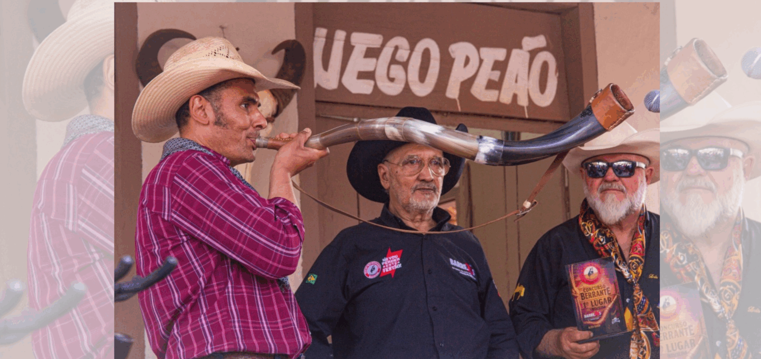 Concurso de Berranteiros celebra tradição nos 70 anos da Festa do Peão de Barretos