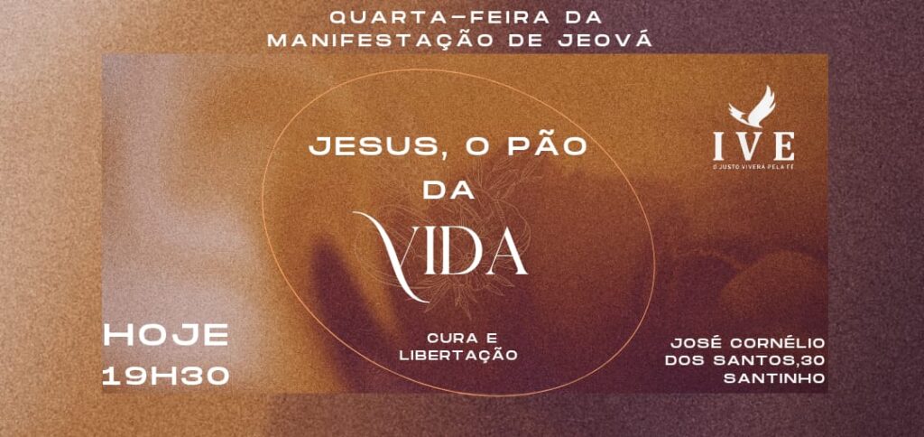 Culto desta Quarta-feira | Manifestação de Jeová