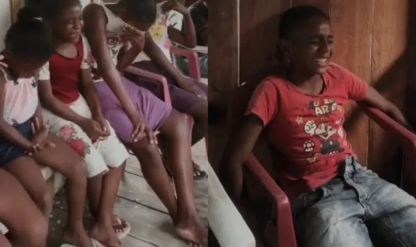 Crianças vivem experiência espiritual intensa em quilombo no Baixo Amazonas: “Se renderam à presença de Deus”