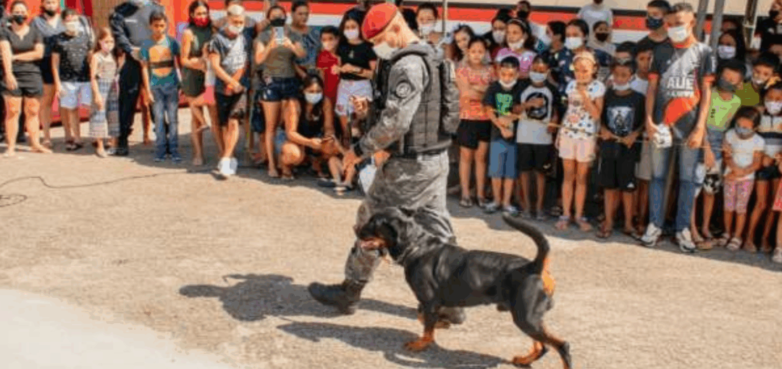 Festa das crianças na CPJ terá passeio de viatura e cão policial