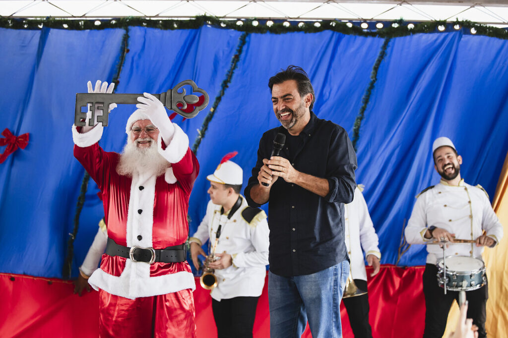 ACIF traz Papai Noel a Franca no dia do aniversário da cidade, em 28 de novembro