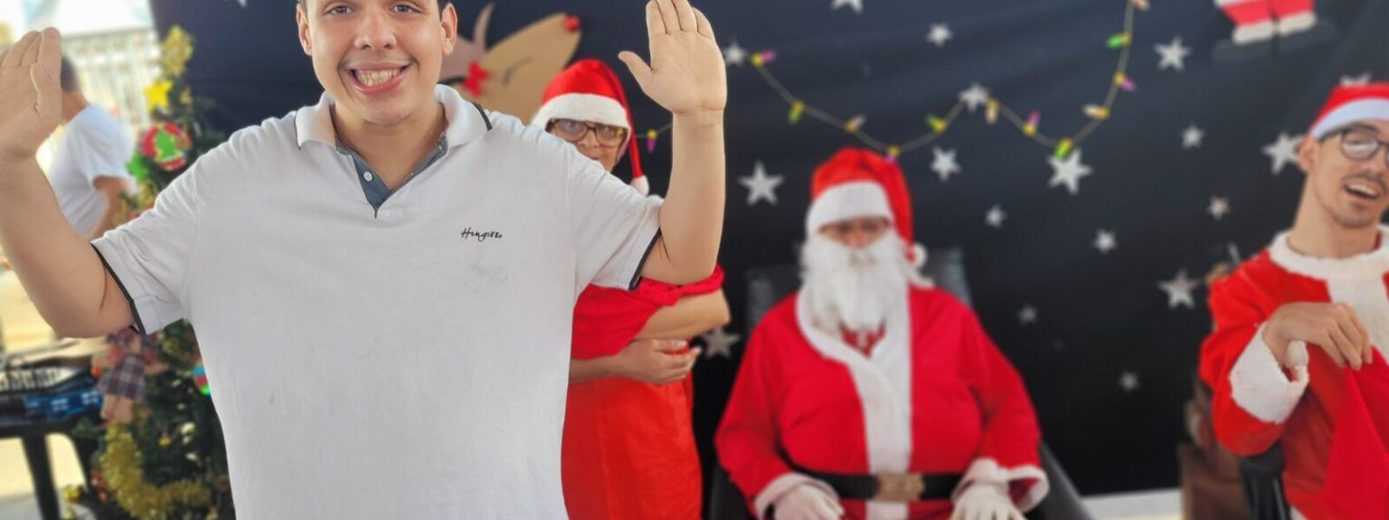 Apae-Franca lança campanha de Natal para oferecer almoço especial e cestas a famílias atendidas