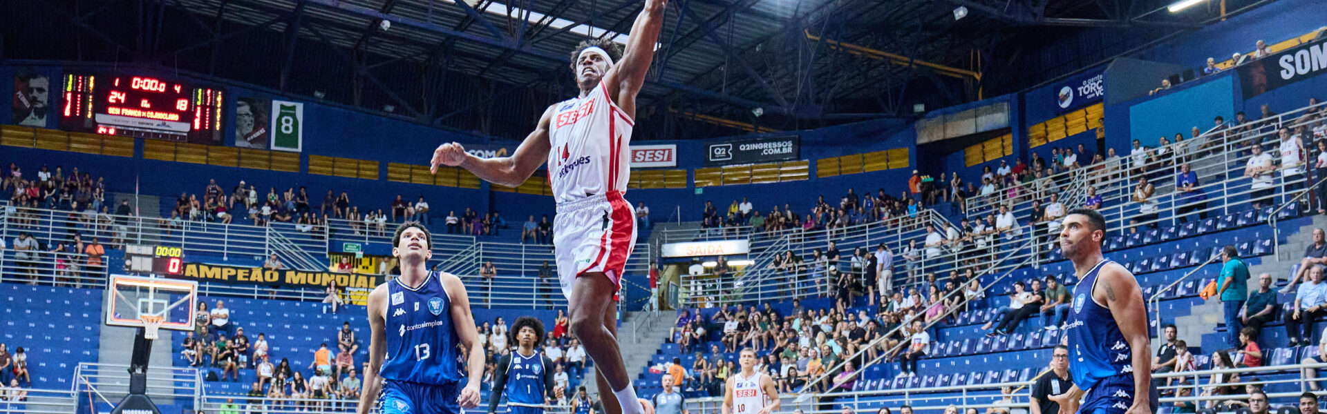 Com show de Georginho, Franca bate Rio Claro no Pedrocão e fecha o ano com a 10ª vitória seguida no NBB