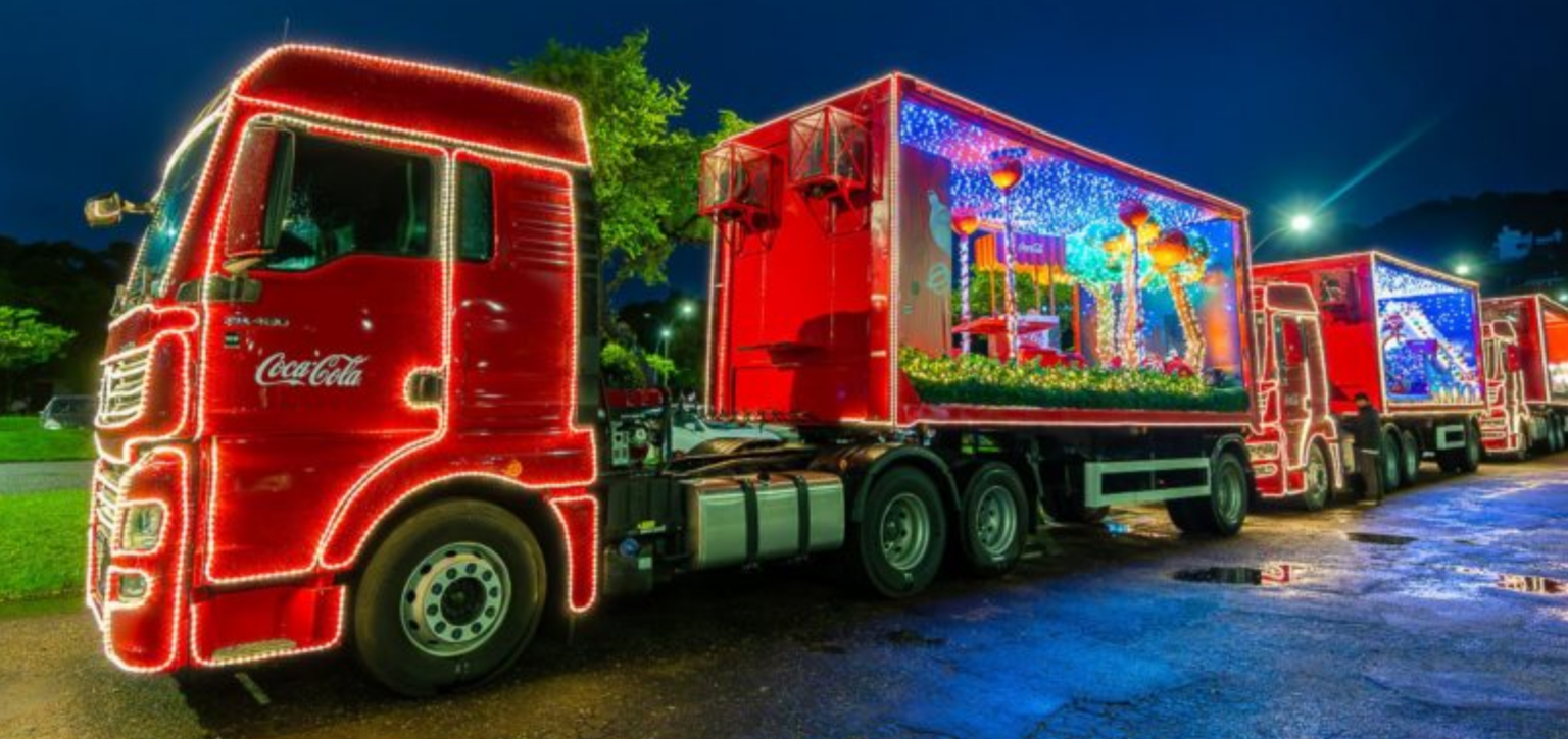 Neves recebe Caravana de Natal da Coca-Cola neste domingo, 7
