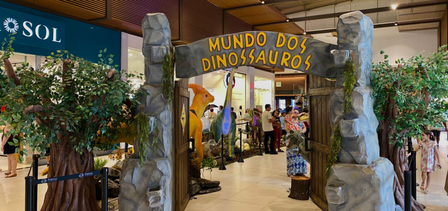 Franca Shopping apresenta “Mundo dos Dinossauros” nas férias de janeiro