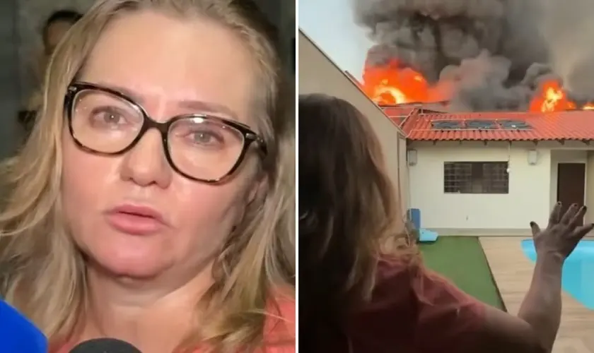 Incêndio destrói barracões em Maringá, mas casa é preservada após moradora clamar a Deus