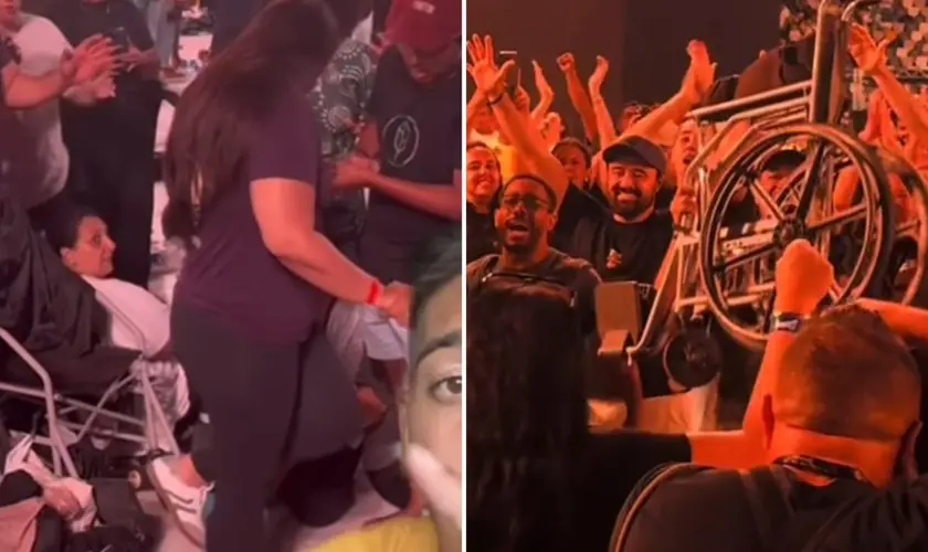 “Jesus ainda cura”: testemunhos de milagres no The Send Brasil 2026 emocionam, como o da jovem que deixa cadeira de rodas durante o evento