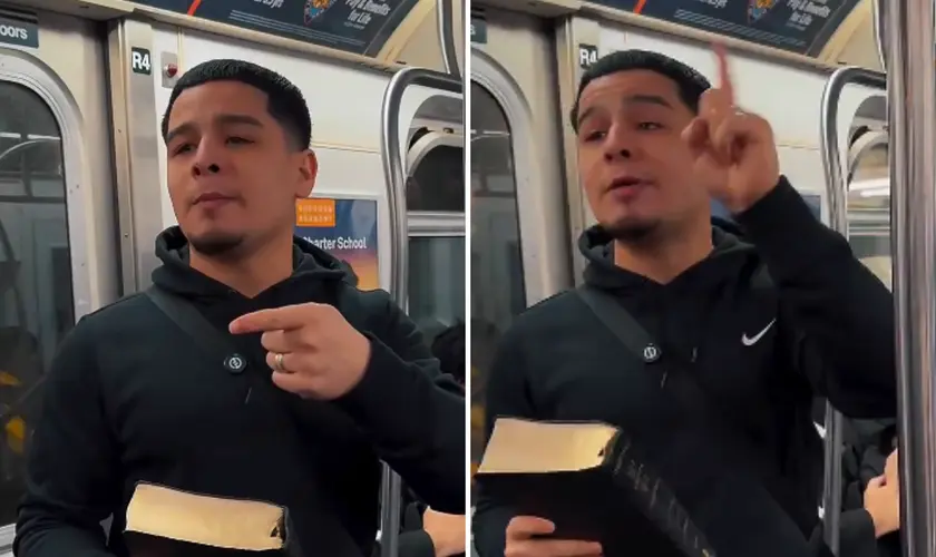 Voz no metrô: jovem prega sobre fé, questiona vazio interior e viraliza nas redes