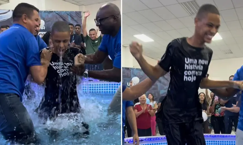 Sem barreiras: batismo de adolescente autista emociona igreja e revela o amor que inclui todos