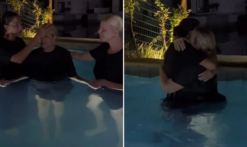 De filha de terreiro a instrumento de fé: Maria Luquet celebra aniversário batizando a própria mãe