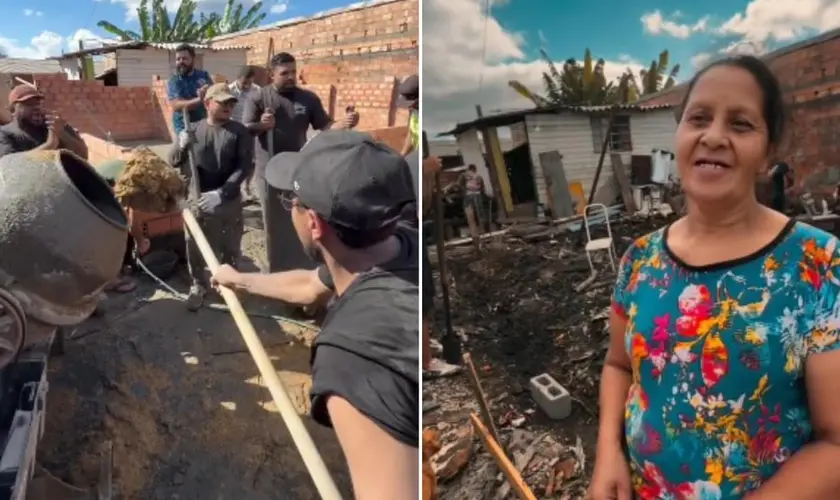 Fé que vira tijolo: igreja se une e constrói casa para mulher em situação de vulnerabilidade em Santa Catarina