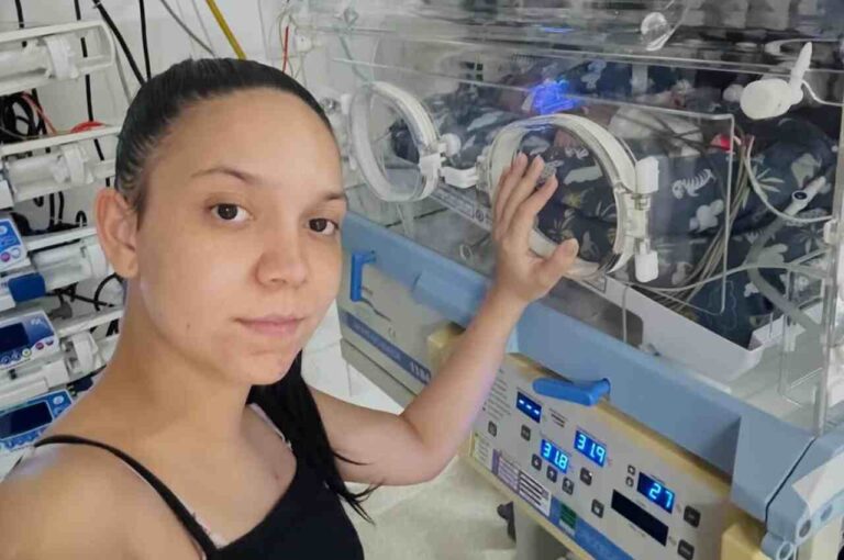 Mãe mobiliza multidão em corrente de oração pelo filho internado na UTI neonatal