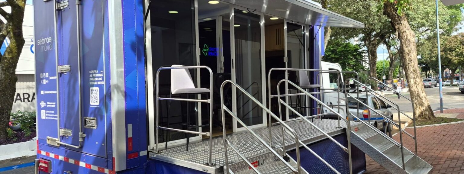 Sebrae Móvel estaciona em Franca e oferece atendimento gratuito a empreendedores até sexta-feira