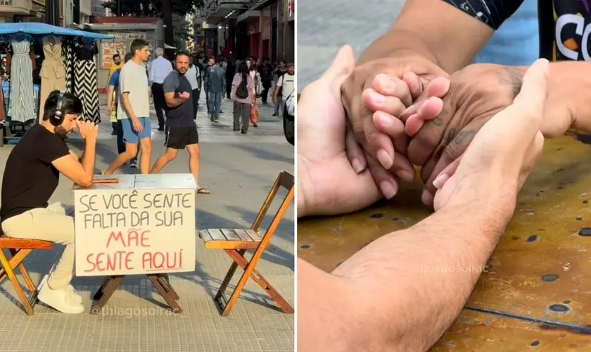 Evangelismo emociona pessoas que perderam a mãe em ação nas ruas de São Paulo