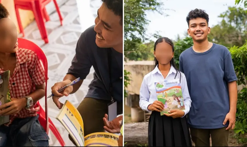 Impactado pelo Evangelho na infância, jovem agora ensina outras crianças sobre Jesus