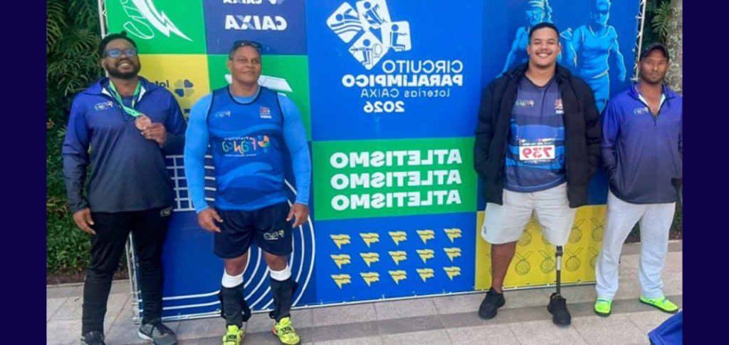 Atletismo paralímpico conquista 5 medalhas e garante vaga em etapa nacional