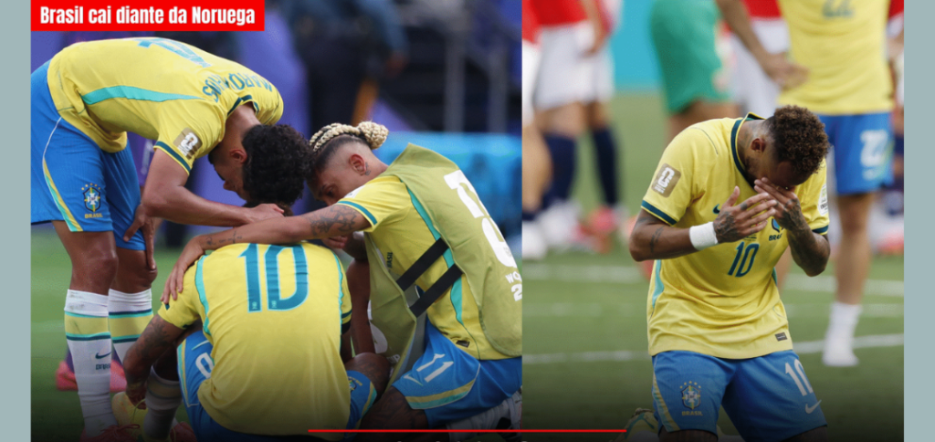 Brasil deixa a Copa do Mundo