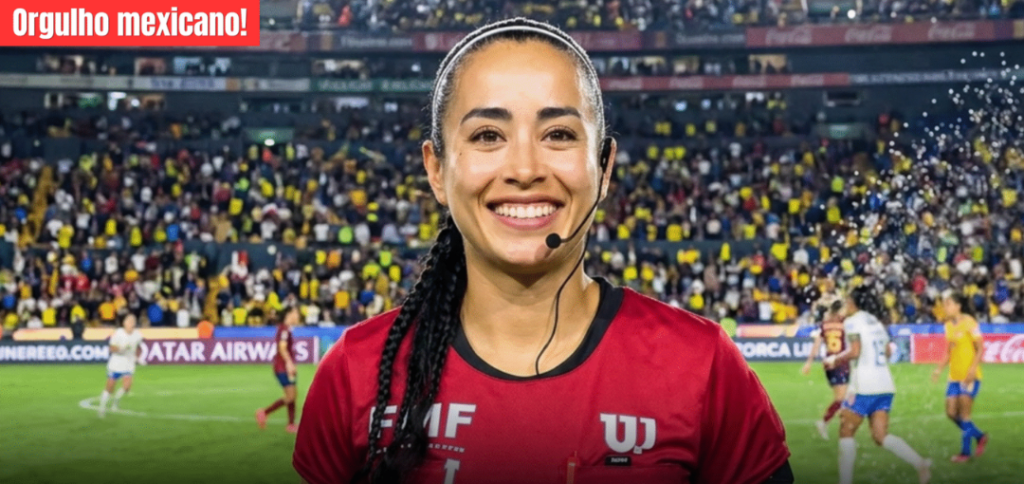 O Poder do Apito Feminino: Katia Itzel Faz História e Representa as Mulheres nas Oitavas da Copa do Mundo